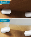 Heavy Duty Shelf Support Pins With Protective Caps And Self Tapping Screws In Manganese Steel for boards and glass shelves