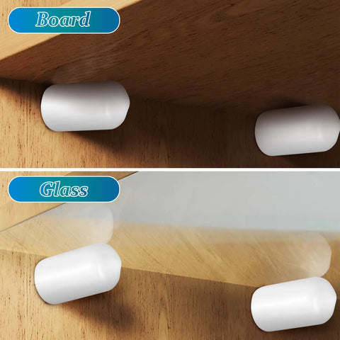 Heavy Duty Shelf Support Pins With Protective Caps And Self Tapping Screws In Manganese Steel for boards and glass shelves