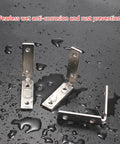 Effortless Install Right Angle Cabinet Corner Mounting Plates And Brackets For Cabinets And Wardrobes, heavy-duty wet surface