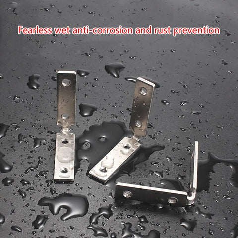 Effortless Install Right Angle Cabinet Corner Mounting Plates And Brackets For Cabinets And Wardrobes, heavy-duty wet surface
