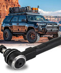 Chevy Malibu Front Outer Tie Rod Ends Left And Right Replacement For 2004 To 2012 Models Also Fits 2005 To 2010 Pontiac G6 And 2007 To 2009 Saturn Aura ES800086 Tough Alloy Steel With Sealed Design And Grease Fitting, black tie rod end