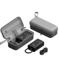 Grab And Go Rugged Travel Carrying Case For Tire Inflator And Air Compressor EVA 900D Oxford hard shell with internal pockets open view