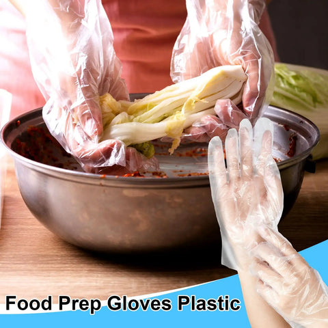Top Shelf Clear Plastic Disposable Gloves Bulk Pack For Commercial Kitchens And Food Service Operations 10000 Pieces Transparent Prep Gear That Always Hits