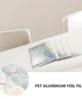 Silver Bubble Envelope Mailers 15x13cm Pack of 20 Self Seal Padded Shipping Bags on a white surface
