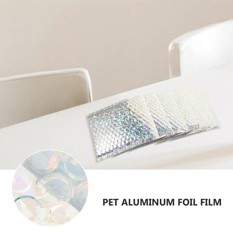 Silver Bubble Envelope Mailers 15x13cm Pack of 20 Self Seal Padded Shipping Bags on a white surface