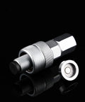 2 In 1 Bike Crank Puller Tool For Square Taper, ISIS And Octalink Cranks With Magnetic Removable Head on black background
