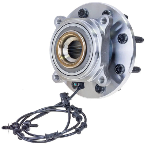 Front Wheel Bearing And Hub Assembly For 2009 2010 2011 Dodge Ram 2500 3500 4Wd with ABS cable, precise engineering for durability.