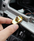 U Type Clip Nuts Set 80 Pcs Stainless Steel U Shaped Automotive Hardware Heavy Duty Universal Fit For Auto Interior Panel Repair Car Door Dashboard Secure Fit Smooth Finish Easy Install, gold clip nut on car bracket