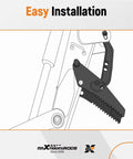 Backhoe Thumb Excavator Claw Universal Attachment For Kubota And Deere Tractors Fits Backhoes Up To Three And A Quarter Inch Boom Width Bolt On