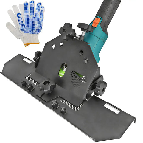 45 Degree Tile Chamfer Cutter For Ceramic Glass And Stone, Adjustable with front and rear guides attached to angle grinder