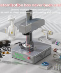 Dope Dual Lens 20W Fiber Laser Marking Machine For Metals Jewelry And Plastics Lightburn Compatible Engraver with accessories