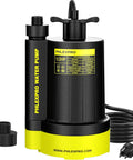Next Level Half Horsepower Submersible Water Pump Designed For Rock Solid 2650 Gallons Per Hour Flow, 1/2 HP motor and waterproof design.