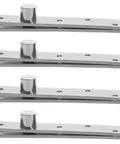 Hidden Door Hinges With 360 Degree Rotation Set Of Four Stainless Steel Dowel Shafts For Cabinets And Folding Screens