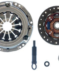 Heavy Duty Clutch And Pressure Plate Kit for 1983 To 1988 Toyota Tercel with disc, pressure plate and installation tools.