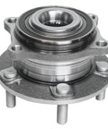 Front view of the Beefed Up Rear Wheel Bearing Hubs Kit For AWD Hyundai Santa Fe Sport And Santa Fe XL Plus Kia Sorento