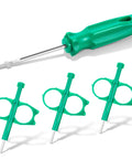 Four Pack Sprinkler Adjustment Tools For Rain Bird 5000 And Hunter PGP Heads Easy Fix Rotor Adjustment Tool And Sprinkler Key Wrench Set
