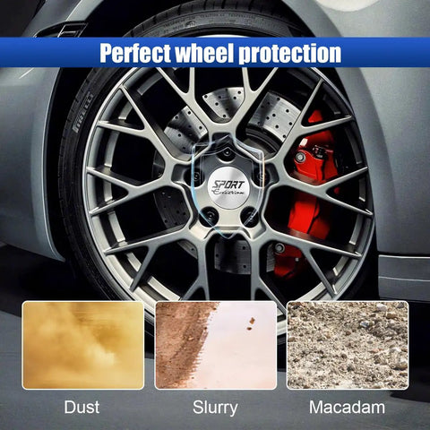 Four Pack Dope American Flag Wheel Center Caps 56Mm Waterproof Rustproof Slick Vinyl Stickers Premium Upgraded Protection For Your Daily Ride Car Truck SUV on alloy wheel with dust and slurry.