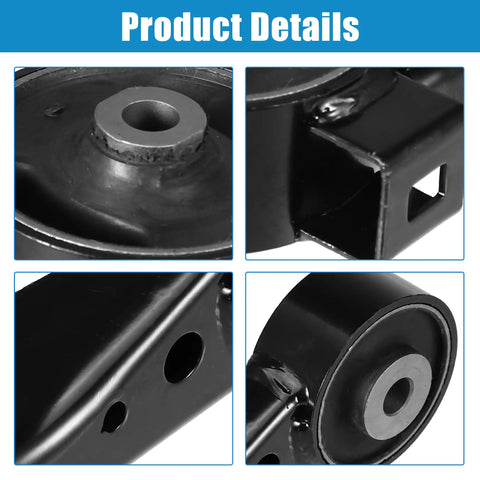Close-up details of Heavy Duty Engine Torque Strut Mount Bracket for Lexus ES300 ES330 Camry 2002-2006 with mounting holes.