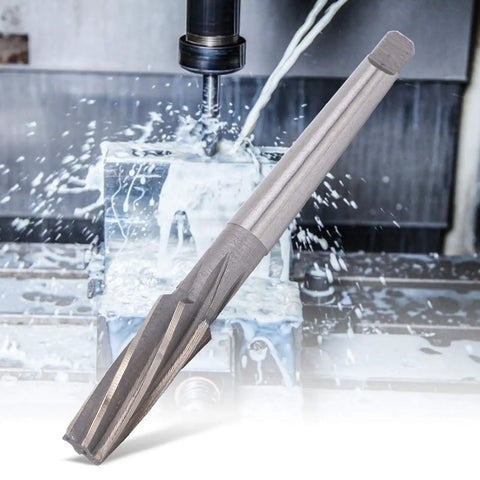 12 To 16mm Hand Reamer With Spiral Flute For Mold And Craft Processing High Speed Steel Durable Cone 1 To 10 Reamer 40mm Length HSS Machine Reamer