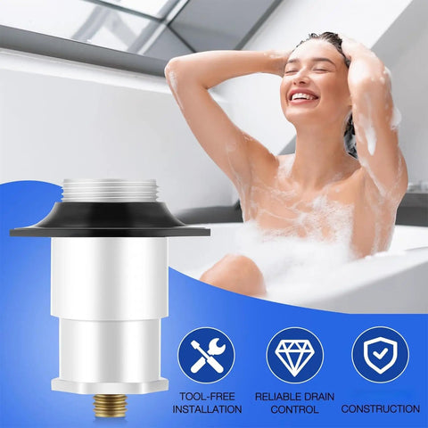Strong & Easy Installs Bath Tub Drain Plug Metal Drain Stoppers Long Service Bath Tub Drains Plugs for K-7272 K-7271 Bathroom Fixture in a bath setting.