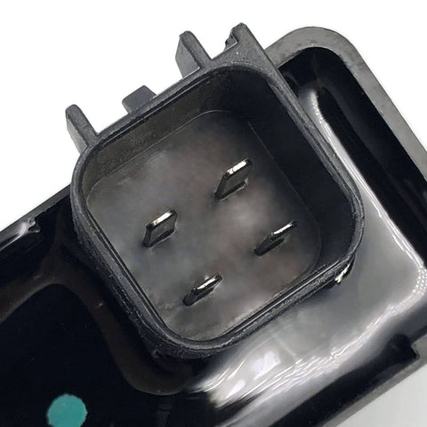 Close-up view of CDI Box Unit For Yamaha Grizzly 660 YFM660FG YFM660FA 2002 To 2008 With Spark Boost connector pins visible