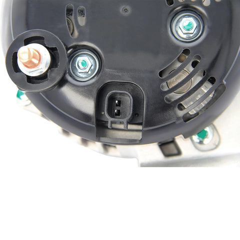Close-up of rear view of Plug And Play High Output Direct Fit Alternator Replacement For 2011-2022 3.6L V6 Cars And Jeeps