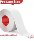 Caulk Tape Self Adhesive Sealant Strip Waterproof 1.5 Inch By 10.5 Foot For Kitchen Bathroom Sink Shower Bathtub Toilet Edges