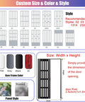 Custom Sized Insulated Sliding Accordion Room Divider With Smooth Folding Panels And Zero Sweat Setup For Interior Patios Or Laundry Rooms Featuring Heavy Duty Waterproof Aluminum Frame In Bright White, showing panel styles and colors.