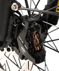 2 Pair Semi-Metallic Brake Pads For Ridstar Q20 Ebikes, Fits Q20 Pro And H26 Pro, Works With XD-KLBS-DOT4 Hydraulic Brakes