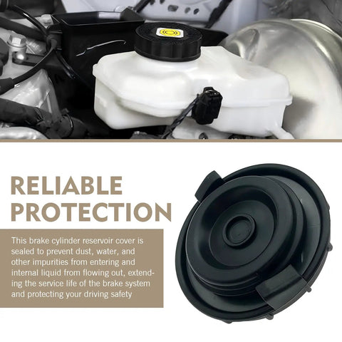 Brake Fluid Cap Replacement For Honda Including Accord Fit EV Hybrid S2000 Master Cylinder And Reservoir Cap With Durable ABS