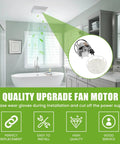 Vent Bath Fan Motor Replacement For NuTone 655 657 658 679 Exhaust Fans, bathroom setting display, quality fan motor