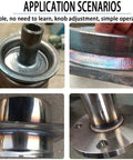 Pro Grade Automatic Rotary Welding Positioner With Smooth 0 To 90 Degree Swivel And Foot Pedal Control 65Mm Quick Change Chuck for various welding applications.