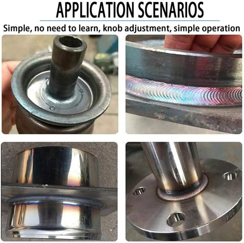 Pro Grade Automatic Rotary Welding Positioner With Smooth 0 To 90 Degree Swivel And Foot Pedal Control 65Mm Quick Change Chuck for various welding applications.