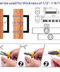 Diagram showing installation of Twenty Five Pack Solid Zinc Slim Square Bar Cabinet Pulls With Three And Three Quarters Inch Center To Center Matte Black Kitchen Drawer Handles Premium Quality Finish Sturdy Construction For Daily Kitchen Use with measurements.