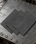Three Piece Graphite Ingot Block Set With Rectangular Graphite Plates For Electroplating Casting And Electrolysis Metal Melting And Workshop Use 15 By 10 Cm And 5.9 By 3.4 Inches High Purity With Heat Retention displayed on workshop table