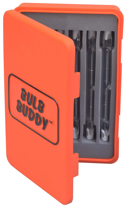 6-Pack 500-Watt T-3 Halogen Work Light Bulbs With Hard Case For Contractors And Electricians High Output Replacement Kit