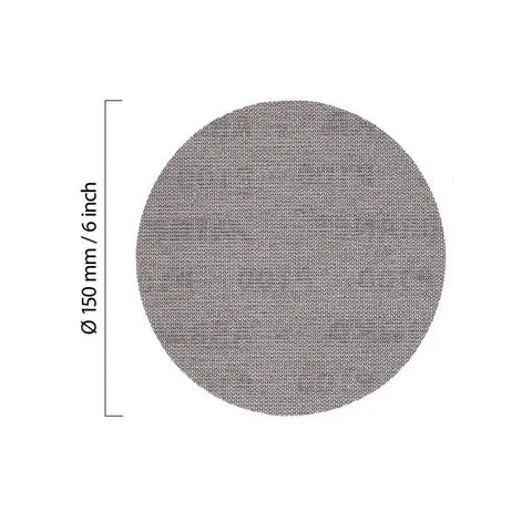 6 Inch Sanding Discs Pack With Hook And Loop Mesh Pads For Orbital Sanders, Dust Free Sanding, Long Lasting And Non Clogging, Ideal For Wood, Metal, Automotive Finishes, And More, 35 Assorted Pieces
