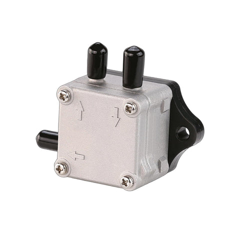 Direct Fit Honda Outboard Fuel Pump Replacement For 25HP To 90HP 4 Stroke Engines shown from side angle