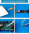 Electronics repair using S-130 Heat Resistant Silicone Soldering Mat For Electronics Repair, Pro-Grade Boss-Level Rugged Work Pad