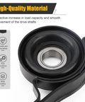 Close-up of rear driveshaft center support bearing replacement for Dodge Charger, Challenger, Chrysler 300 with durable black coating