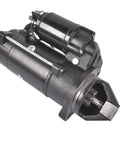 12V 9 Tooth Starter Motor With Cross Reference 04131602 Fits TD2.9 TD3.6 TCD2.9 TCD3.6 And Genie GTH5519 Industrial Diesel Engines For Easy Cranking And Reliable Repair Parts. black 12V starter motor with 9 tooth pinion