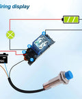 Wiring setup of Must-Have Inductive Proximity Sensor Switch 5V DC NPN Normally Open LJ12A3-4-Z-BX