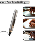 Ultra Durable Titanium Pocket Pencil With Retractable Tip, Keychain Case And No Sharpening Everlasting Graphite for writing