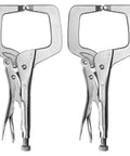 11 Inch Locking C Clamp Pliers Built Tough For Welders And Home Shops Heavy Duty Welding Clamps With 901 Pound Jaw Locking Force Forged Alloy Steel