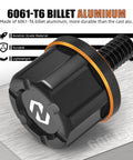 Orange Aluminum Rear Seat Bolt For Harley, Easy Install Backseat Screw, 6061 Aluminum Alloy Built Tough, close-up view