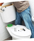 Super Quick Fix For Leaky Toilets: Heavy Duty Tank Gasket And Bolt Kit With Flexible Seal, Easy Install Repair Parts For Standard Bowl Coupling That Truly Seals The Deal Like A Boss. toilet tank gasket, bolts, and flexible seal on white toilet