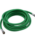 Zero Hassle Textile Braided Airbrush Hose Three Meter Long Kink Free Flexible Pneumatic Airline Tubing with fittings.