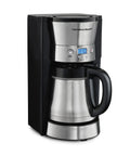 Programmable Coffee Maker With 10 Cup Thermal Carafe, 3 Brew Options, Auto Shutoff And Pause Pour, Stainless Steel Design
