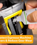 Applying Kitchen Must Have Food Grade Grease For Kitchen Machines NSF H1 Safe Lubricant to espresso machine gears