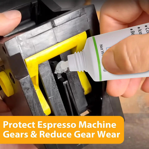Applying Kitchen Must Have Food Grade Grease For Kitchen Machines NSF H1 Safe Lubricant to espresso machine gears